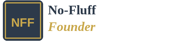 NoFluffFounder