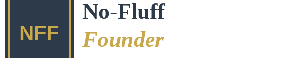 NoFluffFounder
